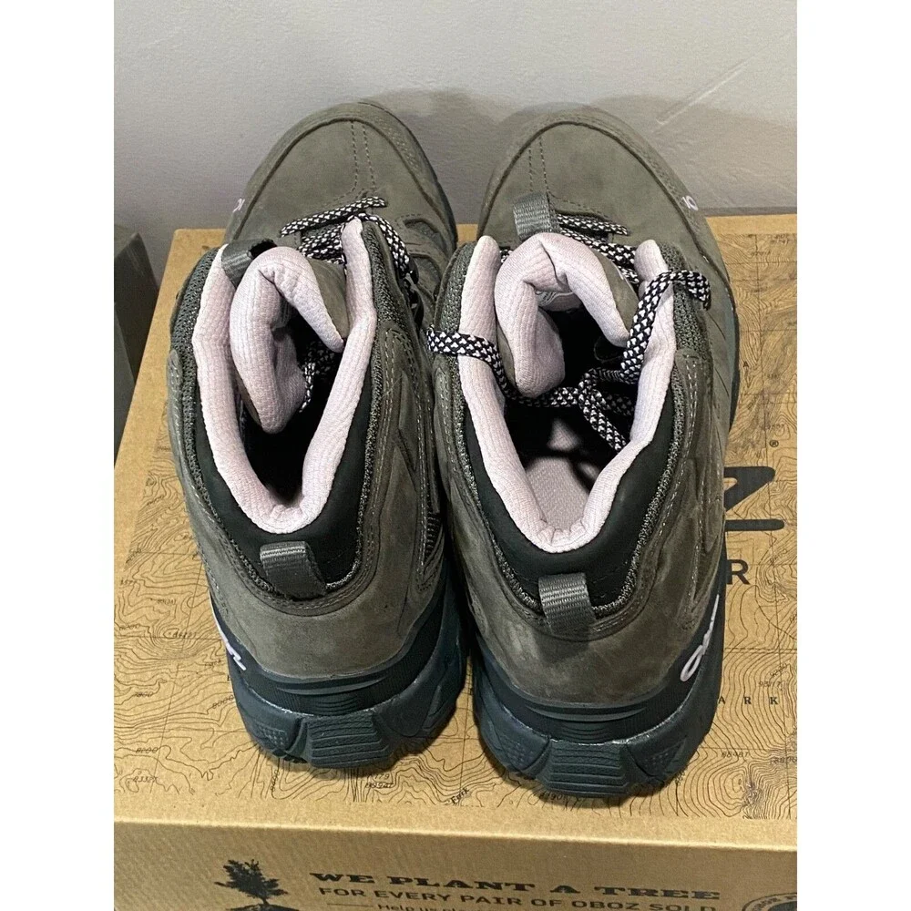 NEW Oboz Sawtooth X Mid Women’s Hiking Boots Shoes #24002 Charcoal Waterproof